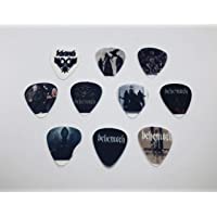 Los mejores  - BEHEMOTH Juego de púas para guitarra (10 púas-10 diseños diferentes)